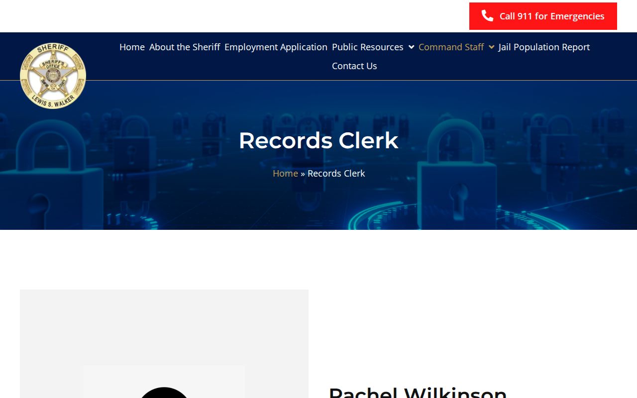 Crawford County arrest records clerk page